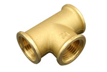 T-stykke messing 1/2"